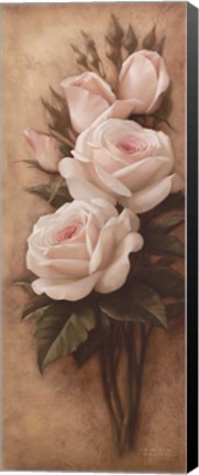 Framed Pink Petals II Print