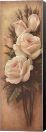 Framed Pink Petals II Print