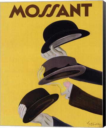 Framed Chapeau Mossant Print