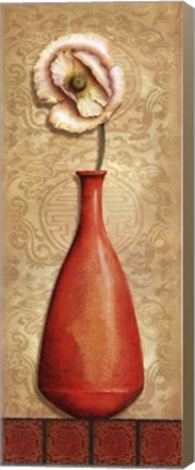 Framed Asian Red III Print