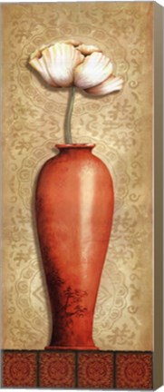 Framed Asian Red IV Print