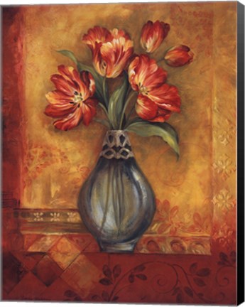 Framed Pandora's Tulips Print