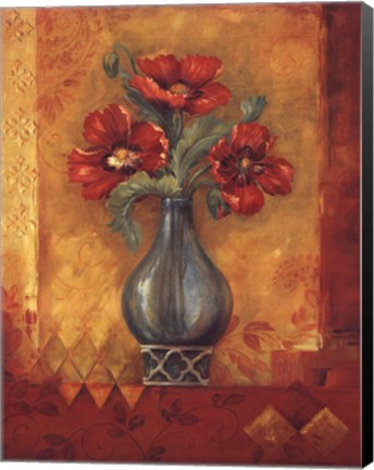 Framed Pandora's Poppies Print