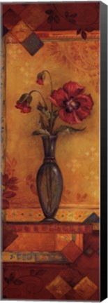 Framed Bud Vase I Print