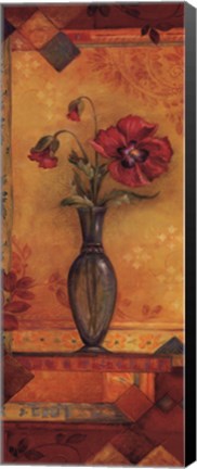 Framed Bud Vase I - mini Print
