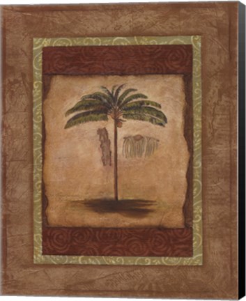 Framed Palm Botanical Study II - special Print