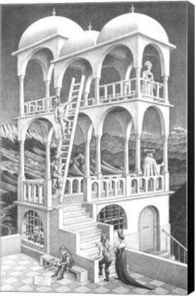 Framed Belvedere Print