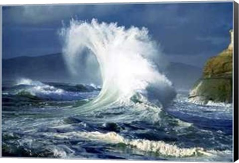 Framed Integrity - Wave Print
