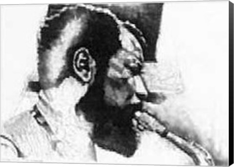 Framed Ornette Coleman (Etching) (Le) Print
