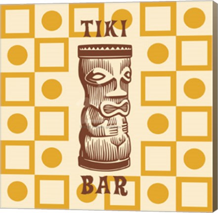 Framed Tiki Bar Print