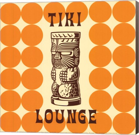 Framed Tiki Lounge Print