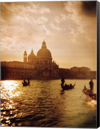 Framed Venezia Sunset I Print