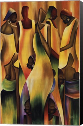 Framed Coming Together Print