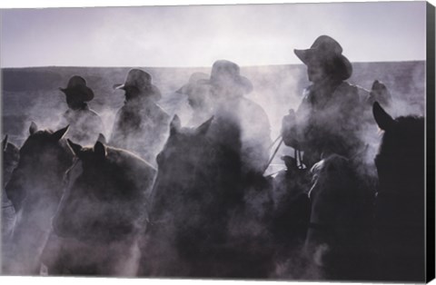 Framed Round Up Print