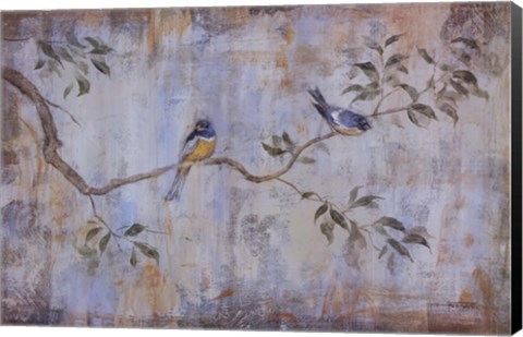 Framed Les Oiseaux Print