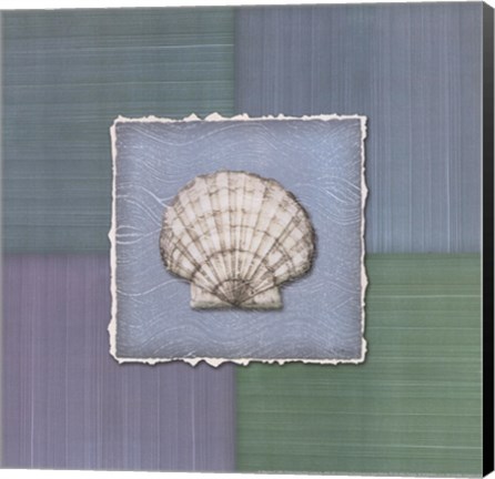 Framed Blue Sea III Print