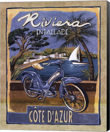 Framed Riviera Print