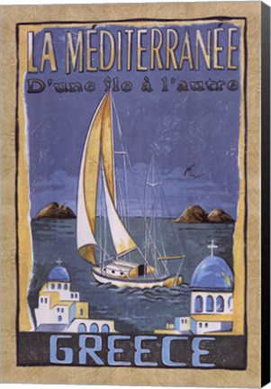 Framed Greece - Grande Print