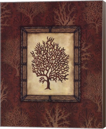 Framed Red Coral IV - Large Print
