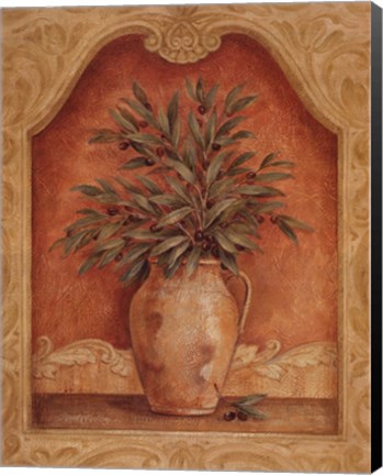 Framed Sienna Fruit I Print