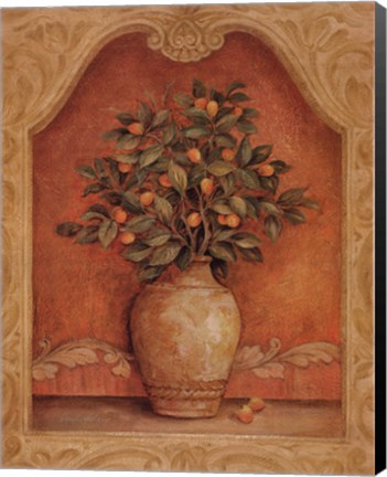 Framed Sienna Fruit II Print