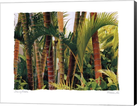 Framed Dancing Bamboo Print