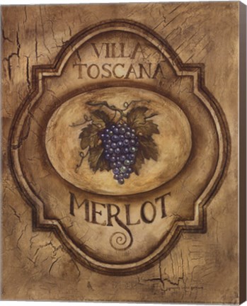 Framed Merlot - Mini Print