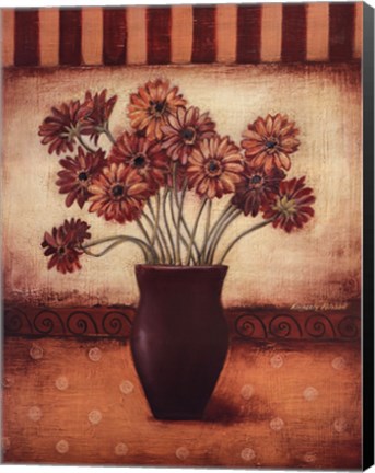 Framed Red Daisies - Grande Print