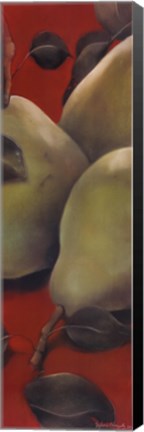 Framed Pears III Print