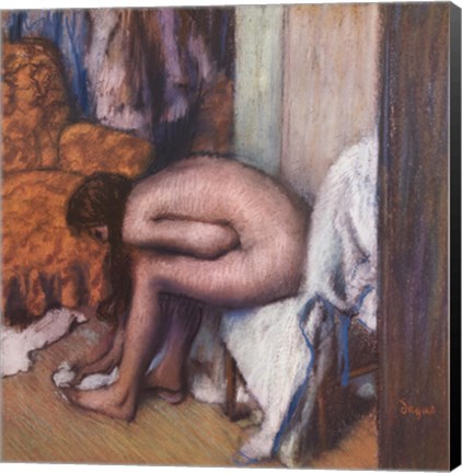 Framed After the Bath 4 Print