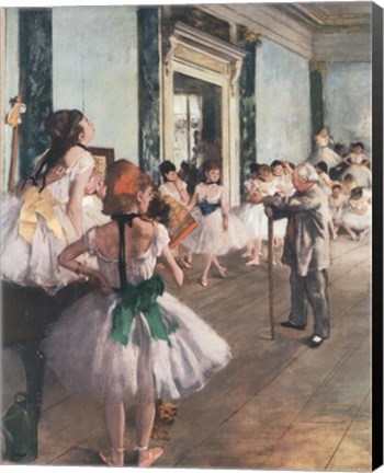 Framed Dance Class Print