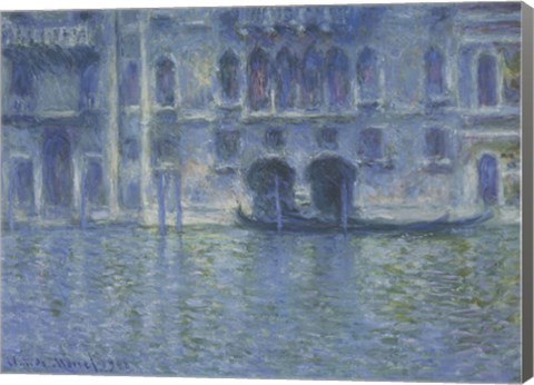 Framed Palazzo da Mula - Venice Print