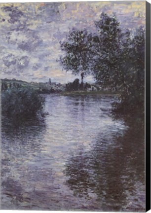 Framed Vetheuil Print