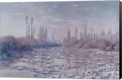 Framed Floating Ice Print