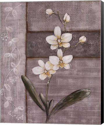 Framed Orchid Shimmer I - Mini Print