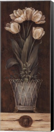 Framed Petit Jardin I - mini Print