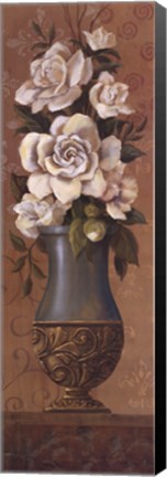 Framed Courtly Roses II Print