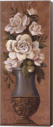 Framed Courtly Roses II - mini Print