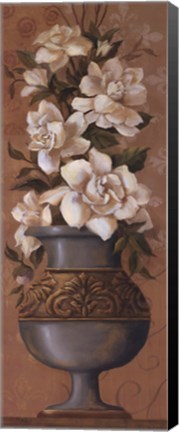 Framed Courtly Roses III - mini Print