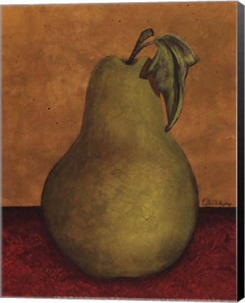 Framed Pear - mini Print