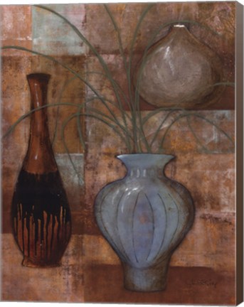 Framed Persian Pot II Print