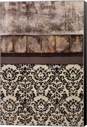 Framed Nature's Damask II Print