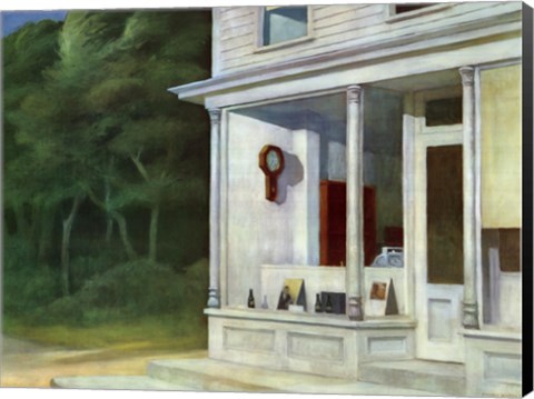 Framed Seven A.M. Print