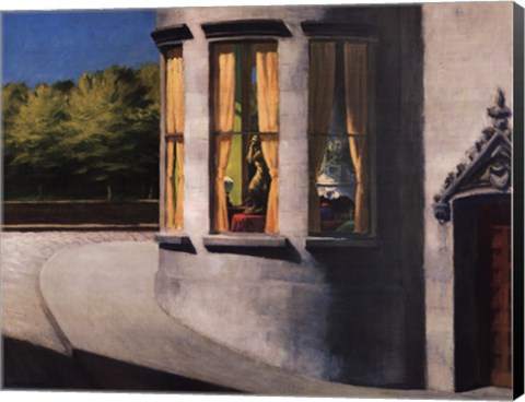 Framed August in the City Print