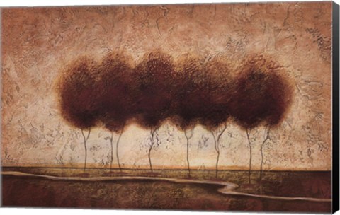 Framed Abstract Landscape IV - special Print
