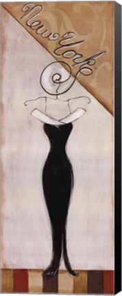Framed New York Fashion Print