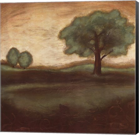 Framed Summer Glow II Print