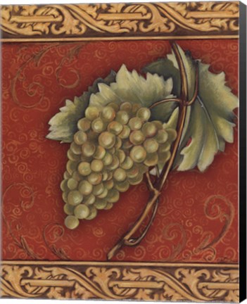 Framed Grape Tapestry II - mini Print