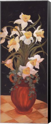Framed Daffodils at Dark - mini Print