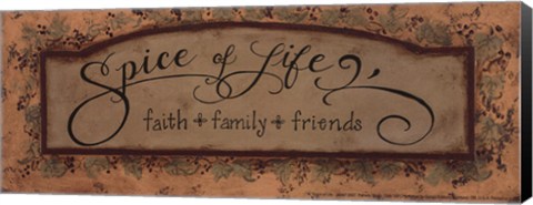 Framed Spice of Life - petite Print